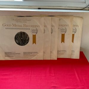 5 Vintage Vinyl Record Set